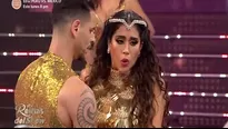 Melissa Paredes sufrió mareó tras baile en Reinas del show