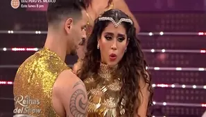 Melissa Paredes sufrió mareó tras baile en Reinas del show