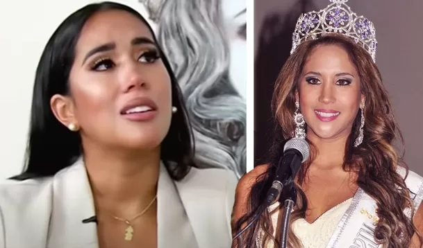 Melissa Paredes se coronó Miss Perú Mundo 2013, pero tuvo que devolver la corona por la difusión de unas fotos en lencería / América Hoy 