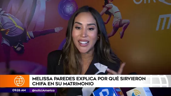 Melissa Paredes habló de su luna de miel con Anthony Aranda / América Espectáculos 