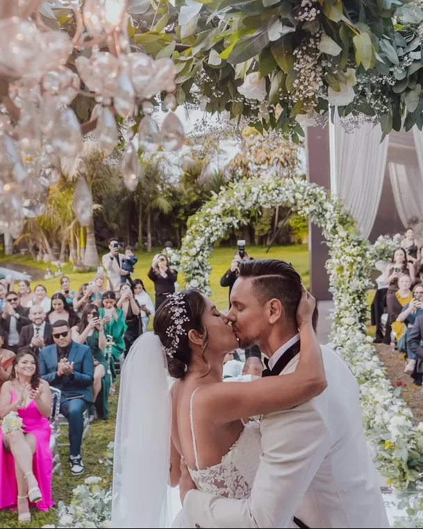 La boda de Melissa Paredes y Anthony Aranda fue muy comentada / Instagram