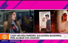 Melissa Paredes y Rodrigo Cuba: Alejandra Baigorria pide acabar con ataques - Noticias de Melissa Klug