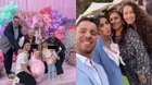  Melissa Paredes y Rodrigo Cuba se vuelven a juntar con toda la familia para la gran fiesta de su hija