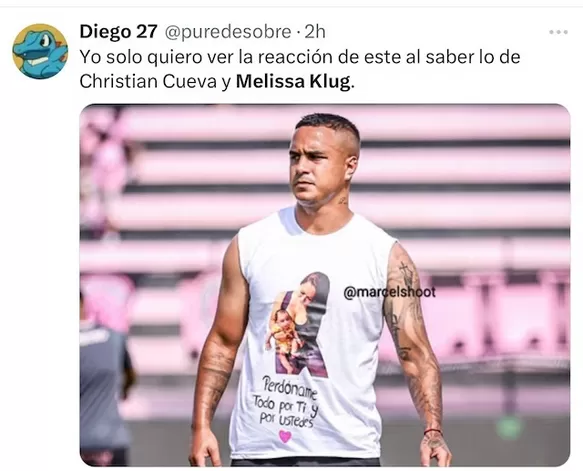 Los memes de Christian Cueva y Jefferson Farfán por Melissa Klug