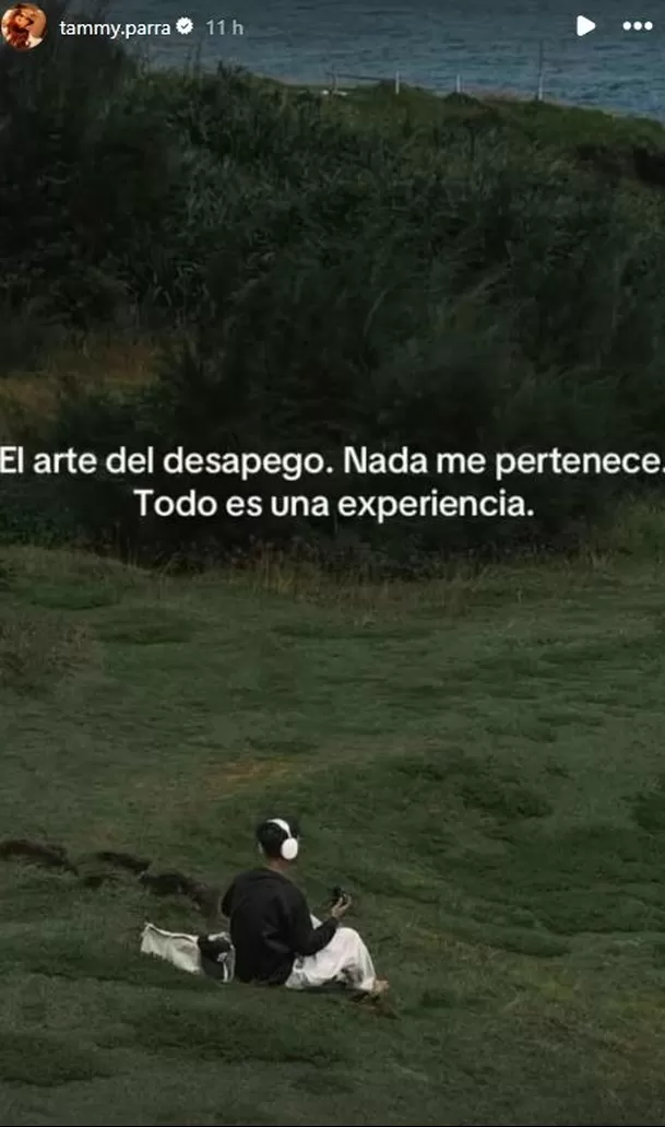 El mensaje de Tammy Parra tras terminar con Diego Rodríguez / Instagram