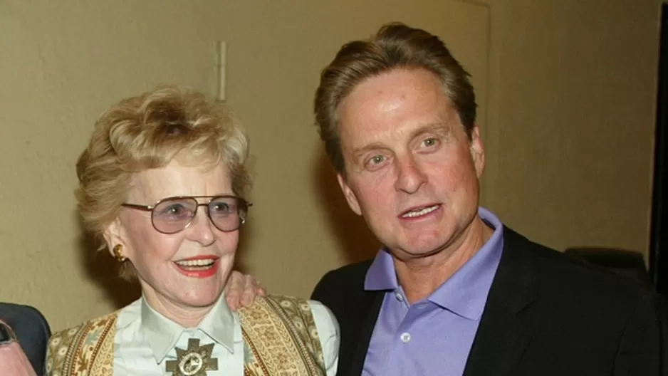 Michael Douglas: su madre murió a los 92 años