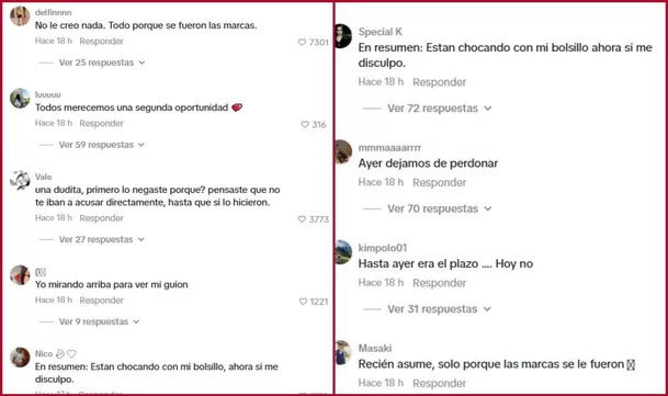 Usuarios no le creen a Michelle Onetto tras disculpas Usuarios no le creen a Michelle Onetto tras disculpas
