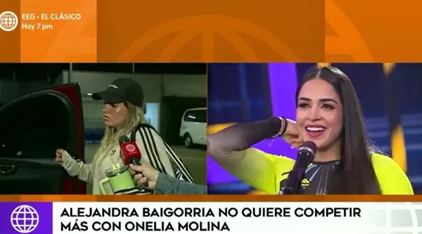 Alejandra Baigorria manifestó su molestia por actitud de Onelia Molina / Más Espectáculos