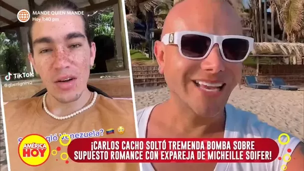 Carlos Cacho confesó que tuvo romance con ex de Michelle Soifer / América Hoy