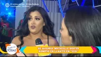 La 'retadora' habló sobre su polémica con los productores del programa (Foto: América TV)