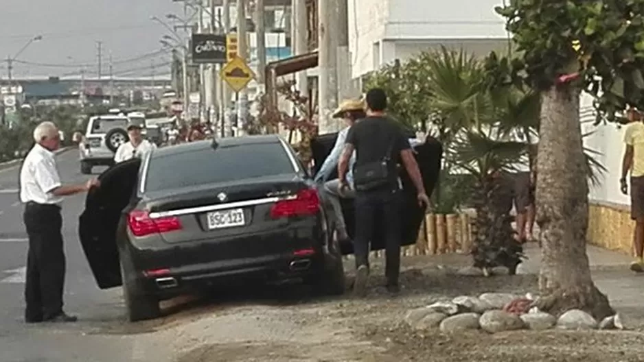 Mick Jagger fue captado por las cámaras en Punta Hermosa