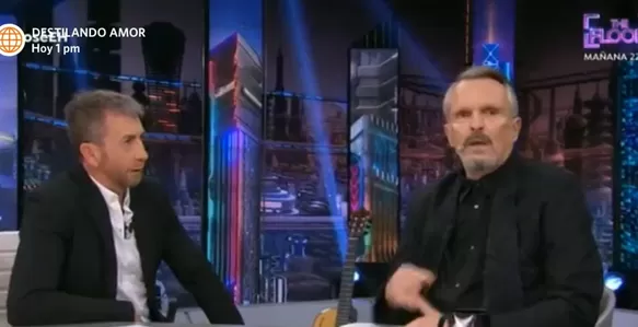 Miguel Bosé visitó el programa español 'El Hormiguero' y contó detalles inéditos de lo que fue el robo en su vivienda hace un mes / Foto: Más Espectáculos