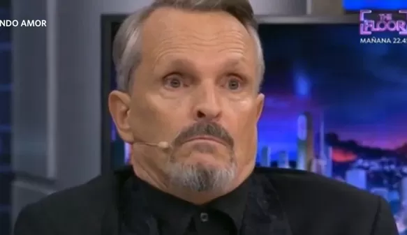 Miguel Bosé tomó con buen humor los hechos anécdoticos que ocurrieron tras la traumática experiencia/ Foto: Más Espectáculos