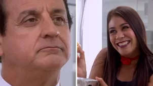 Miguel Ignacio 'cayó' ante los encantos de Juana en AFHS. Foto y video: América TV