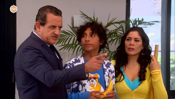 Miguel Ignacio exigió a Angelita pedir perdón a Oto. Fuente: AméricaTV