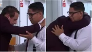 Miguel Ignacio pidió perdón a Hernancito y le dio tremendo abrazo