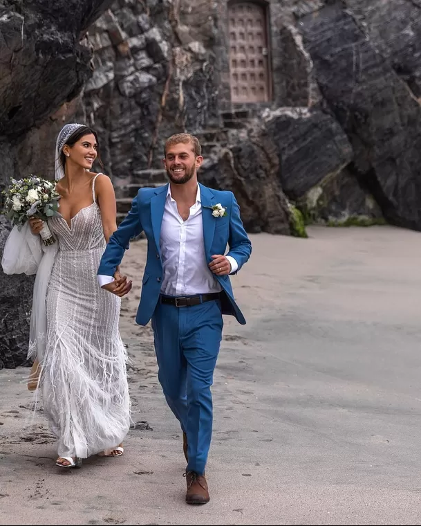 Miguel Tudela y Alessandra Bonelli se casaron en julio de 2023 / Instagram