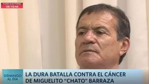 El Chato Barraza fue diagnosticado con cáncer de próstata / Domingo al Día
