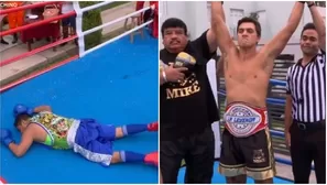 Mike mandó a dormir a Joel con terrible derechazo y ganó pelea de box