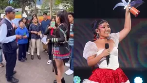 Milena Warthon pasó un incómodo momento: Retiraron a la cantante del parque Kennedy tras promocionar concierto/Fotos: TikTok/Instagram/Video: América Espectáculos 