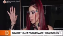 Milena Zárate y Yolanda Medina protagonizaron un tenso momento en Reinas del Show. Video: 