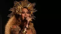 Los vestuarios de Beyoncé cuestan miles de dólares. Fuente: AFP