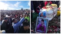 'Muñequita Milly' fue enterrada en cementerio de Juliaca. Fuente: Instagram