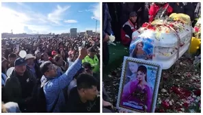 'Muñequita Milly' fue enterrada en cementerio de Juliaca. Fuente: Instagram