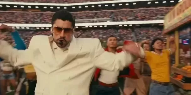 ‘Pato’ Quiñones se lució bailando con Bad Bunny en el Super Bowl/ Captura Instagram