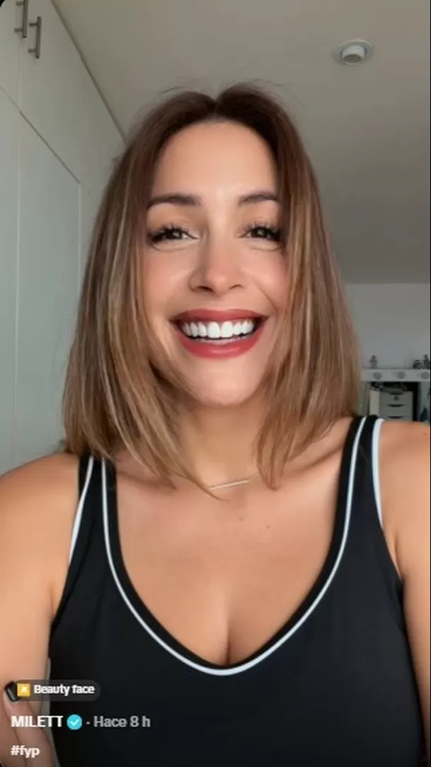 Milett Figueroa remece las redes con ¿indirecta para Marcelo Tinelli? / TikTok: milettfigueroa8