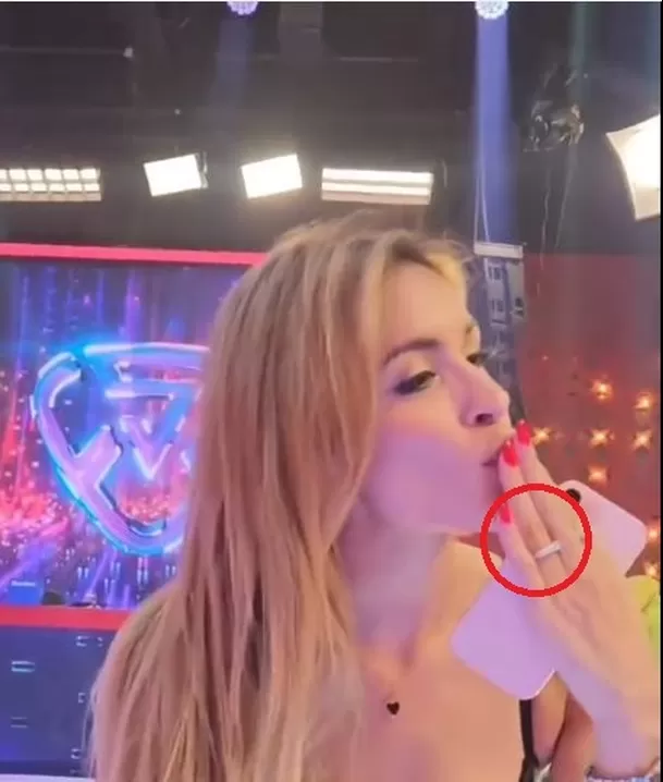 Milett Figueroa presumió un anillo de brillantes que presumiblemente fue un regalo de Marcelo Tinelli ¿Será de compromiso?/Foto: Instagram