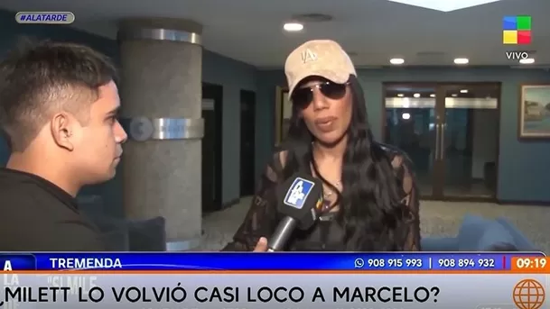 Prima de Marcelo Tinelli atacó a Milett Figueroa y a su madre / Captura Prima de Marcelo Tinelli atacó a Milett Figueroa y a su madre / Captura
