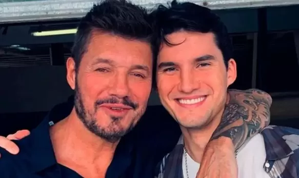 Marcelo Tinelli y su hijo Francisco / Instagram