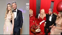 Marcelo Tinelli y Milett Figueroa derrocharon amor en fiesta con otros famosos / Instagram