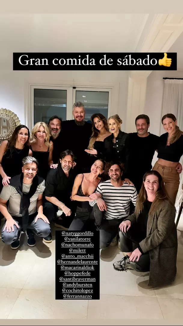 La periodista Yanina Latorre participó de una reunión en casa de Marcelo Tinelli donde estuvo Milett Figueroa/Foto: Instagram