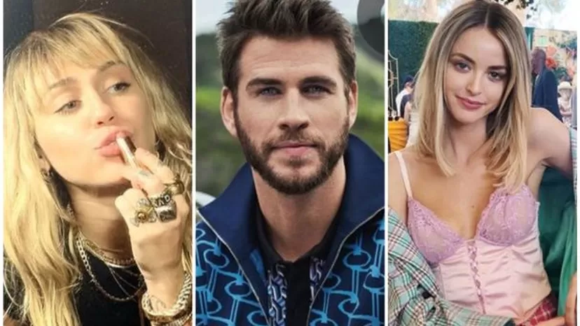 Miley Cyrus dejó de seguir a Liam Hemsworth y Kaitlynn Carter en Instagram