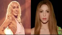 Miley Cyrus. Shakira