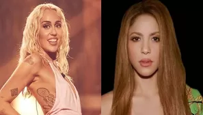 Miley Cyrus. Shakira