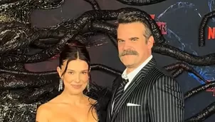 Millie Bobby Brown y David Harbour juntos en premiere de “Stranger Things”/ TikTok @milliebobbybrownraeeee
