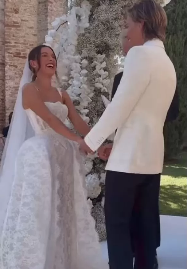 Millie Bobby Brown y Jake Bongiovi se casaron en mayo de 2024 en una ceremonia secreta / Instagram