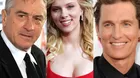 Mira las primeras audiciones de Scarlett Johansson, Robert De Niro y otras celebridades 