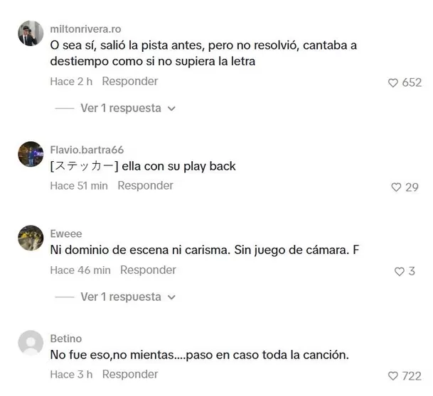 La influencer se lanzó como cantante y su primera presentación en televisión nacional fue en EEG. Foto: TikTok