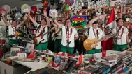 Los Mirlos hacen historia y llevan cumbia amazónica al Tiny Desk