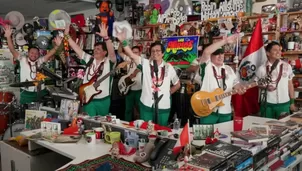 Los Mirlos estrenaron su esperada presentación en Tiny Desk, el reconocido formato de NPR Music. La agrupación peruana ofreció cerca de 18 minutos de cumbia amazónica, interpretó cinco canciones y convirtió el escenario en una celebración de la cultura de la selva peruana  Video: América Espectáculos