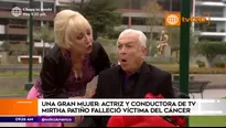 Mirtha Patiño en la serie 'Al fondo hay sitio'. Foto y video: Captura América TV