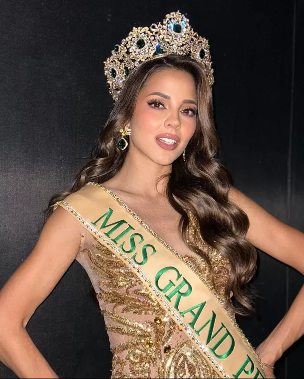 Luciana Fuster asumirá el reto de cantar en vivo del Miss Grand y recibió apoyo de Jessica Newton/ Foto: IG Luciana Fuster