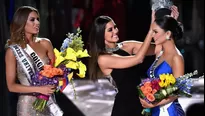 Ariadna Gutiérrez le mandó mensaje a Miss Universo 2015. Foto: AFP