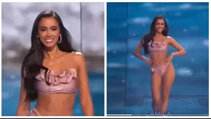 Miss Universo 2023: El imponente desfile de Camila Escribens en traje de baño