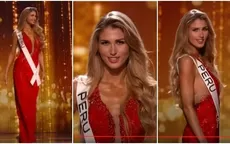 Miss Universo: Alessia Rovegno deslumbró en la preliminar con radiante vestido de gala  - Noticias de mis-peru-2022