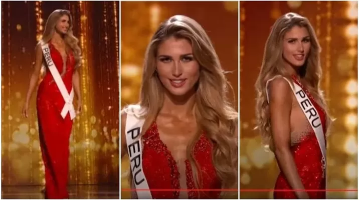 Miss Universo: Alessia Rovegno deslumbró en la preliminar con radiante vestido de gala . Foto: Captura Miss Universo Miss Universo: Alessia Rovegno deslumbró en la preliminar con radiante vestido de gala . Foto: Captura Miss Universo